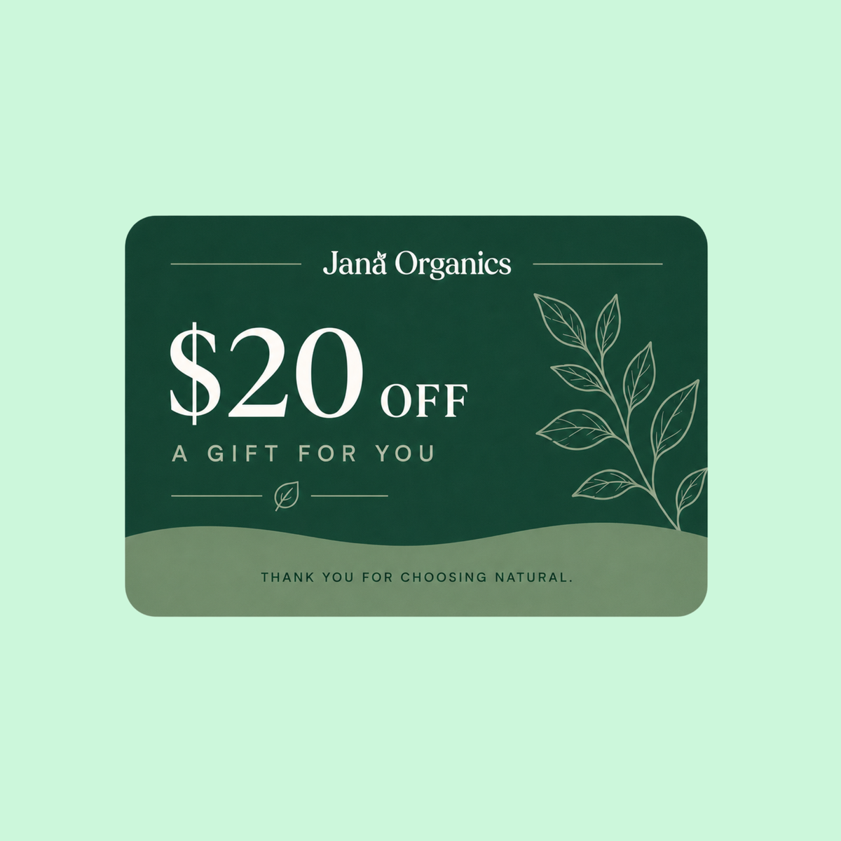 $20 Gift Card