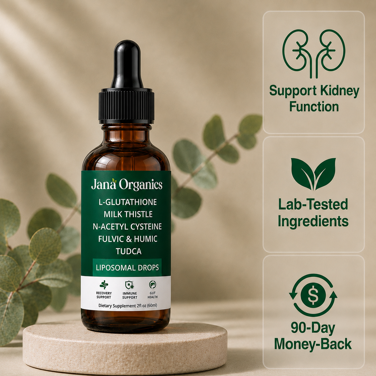 Jana® Mold Clearance Kidney Support