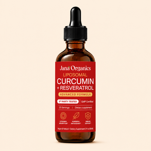 Liposomal Curcumin + Resveratrol