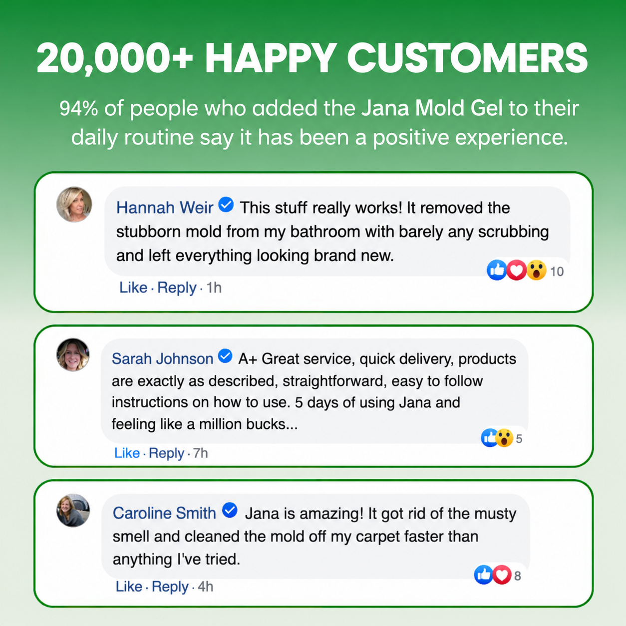 Jana® Mold Remover Gel