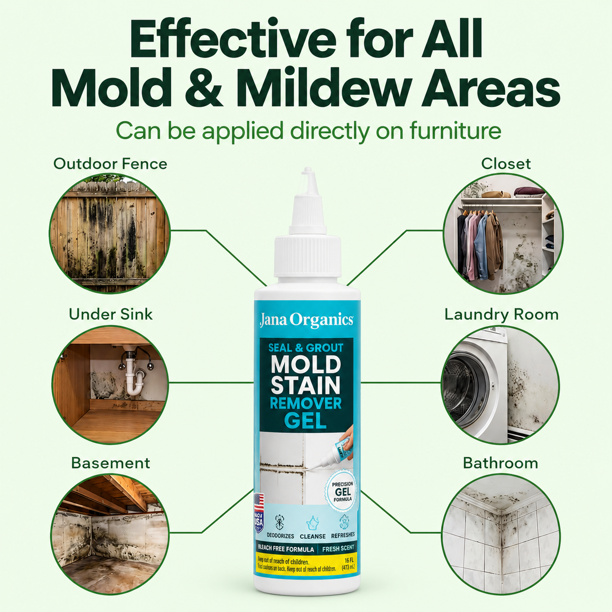 Jana® Mold Remover Gel