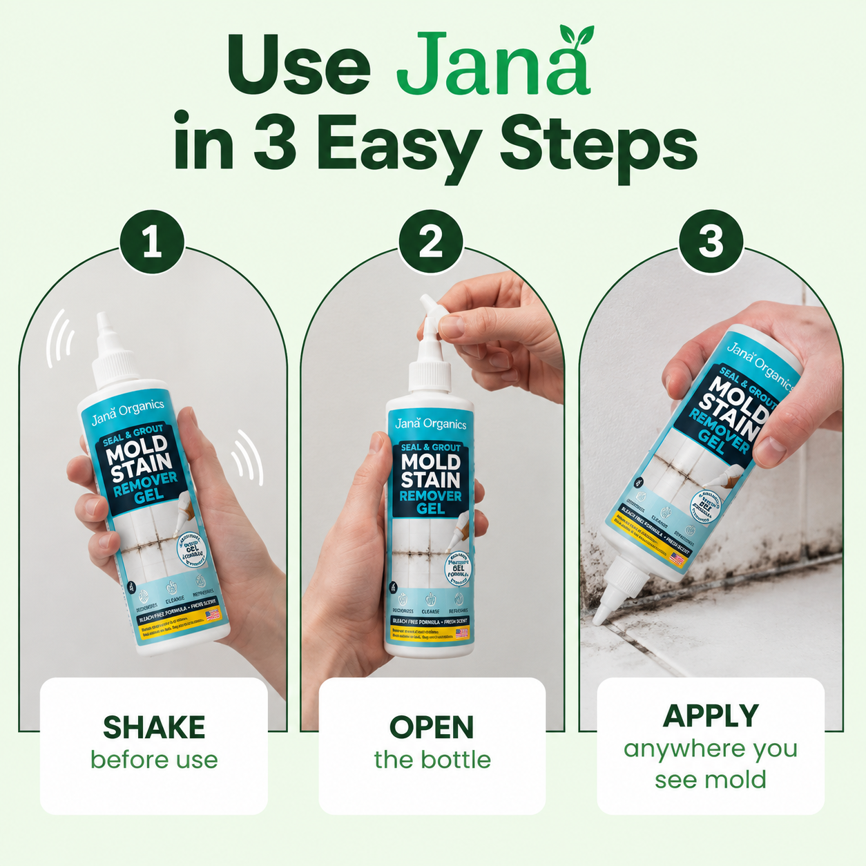 Jana® Mold Remover Gel